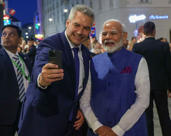 PM Modi : 41 ఏళ్ల తర్వాత ఆస్ట్రియాకు భారత ప్రధాని..!  || PM Modi : Prime Minister of India to Austria after 41 years..!