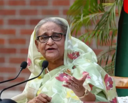 sheikh hasina: అమెరికాకు తలొగ్గితే అధికారంలో ఉండేదాన్ని || Sheikh Hasina: If America bowed down, it would have been in power