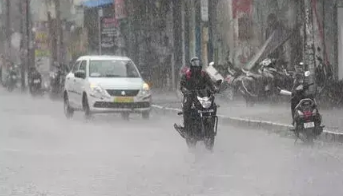 హైదరాబాద్‌లో పలుచోట్ల భారీ వర్షం || Heavy rain in many places in Hyderabad