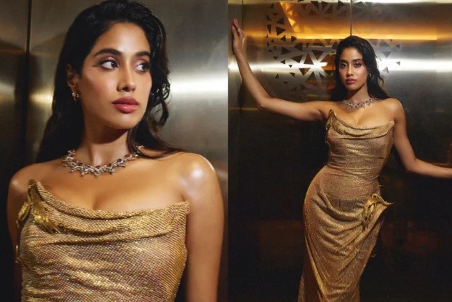 ఐఫా వేడుకలో తళుక్కుమన్న జాన్వీ || Janhvi Kapoor at IIFA Awards 2024